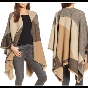 NEW without tags! BP Ruana